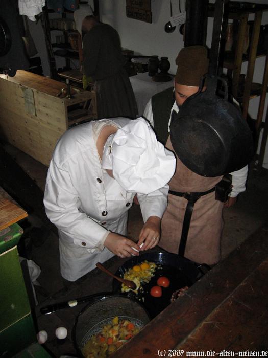 Und ein tüchtiges Frühstück